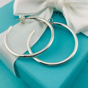 Tiffany Wire Hoop Earrings